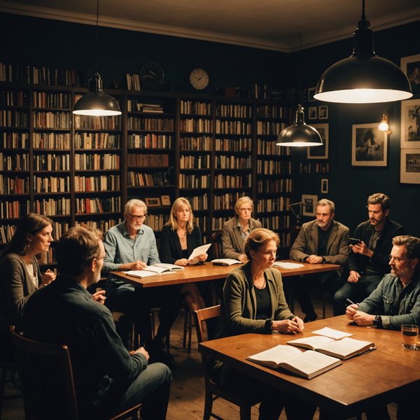 Comment organiser une soirée de contes pour adultes avec des histoires de mystère et de suspense?