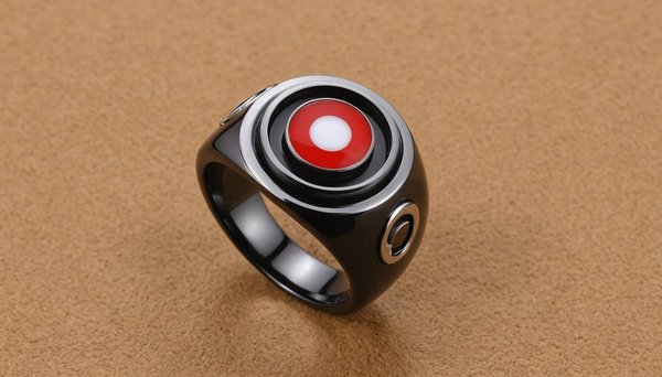 Bague akatsuki d'itachi uchiha : livraison gratuite en france